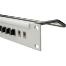 CANFORD PANNEAU DE CONNEXION FIBRE OPTIQUE 1U 1x24 SC SIMPLEX MM, gris clair
