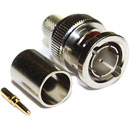 COAX CONNS 10-005-B36-FE BNC 3G HD FICHE mâle, à sertir, 75 ohms, Belden 1505F, pack de 100