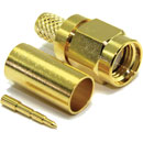 COAX CONNS 30-005-D3-AH FICHE SMA mâle, à sertir, 50 ohms, groupes D/G/V