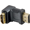 ADAPTATEUR HDMI femelle - HDMI mâle - coudé