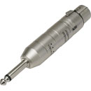 CANFORD XJH CONVERTISSEUR SYM./ASYM. "en ligne" niveau ligne, XLRF vers jack mono 6.35mm