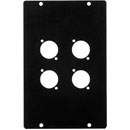 CANFORD PLAQUE SUPERIEURE POUR BOITE DE SCENE/MURALE TYPE A 4 trous, vierge