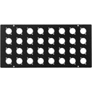 CANFORD PLAQUE SUPERIEURE POUR BOITE DE SCENE/MURALE TYPE C 32 trous, vierge