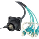 CANFORD FIBRECO HMA CONNECTEUR BRIDE 4 voies MM avec fibre SC connectorisée, 1m
