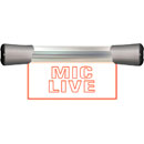 SONIFEX LD-20F1MCL SIGNE LUMINEUX LED/PLEXI, LED, une inscription, affleurant, 200mm, "Mic Live"