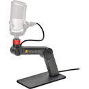 YELLOWTEC m!ka TABLE STAND support pour table, câblé XLR, avec bague OnAir LED, noir