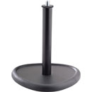 K&M 23230 PIED POUR TABLE base acier triangulaire avec insert anti-vibrations, hauteur 175mm, noir