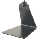 K&M 23250 PIED POUR TABLE plaque acier pliée, dimensions 125 x 130mm, 142mm, noir