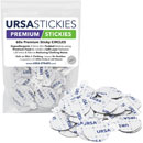URSA PREMIUM STICKIES ruban adhésif, hypoallergénique, diamètre 24mm, dos mousse, pack de 60