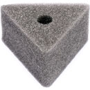 CANFORD BLOC DE MOUSSE POUR BADGE DE MICRO triangulaire., trou de 15mm