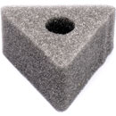 CANFORD BLOC DE MOUSSE POUR BADGE DE MICRO triangulaire., trou de 23mm