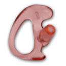 CANFORD ET-LS TUBE ACOUSTIQUE insert physiologique, gauche, small