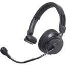 AUDIO-TECHNICA BPHS2S MICRO-CASQUE monaural, micro dynamique, XLR3M, 6.35mm jack, cordon droit