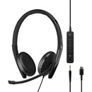 EPOS ADAPT 165T USB-C II MICRO-CASQUE binaural, certifié Microsoft Teams, jack 3,5mm/USB-C