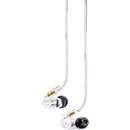 SHURE SE215 PRO ECOUTEURS INTRA-AURICULAIRES, un transducteur dynamique, cordon fixe, transparent