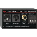 RDL TX-TPR6A RECEPTEUR FORMAT-A passif, une paire, 1x RCA, 1x sortie ligne symétrique