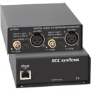 RDL SF-DN4 INTERFACE DANTE entrée, 2x AES/SPDIF/optique, entrées XLR/RCA/Toslink