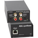 RDL SF-BNC2 INTERFACE DANTE bidirectionnelle, asymétrique, 2x2, entrée/sortie RCA/jack 3,5mm