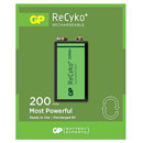 GP 20R8H RECYKO+ PILE NiMH, format 1604, PP3, 200mAh, 8.4V