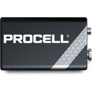 DURACELL PROCELL PC1604 PILE ALCALINE taille PP3, 9V, pack de 10