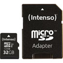 INTENSO SDC-3423480 PREMIUM CARTE MICRO SD 32GB avec adaptateur, UHS-1