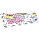 LOGICKEYBOARD QWERTY Mac ALBA clavier QWERTY, USB, Avid Pro Tools