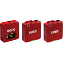 RODE WIRELESS GO GEN 3 SYSTEME MICRO SANF FIL double émett.,2.4GHz, enregistr.flottant 32bits, rouge