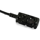 VOICE TECHNOLOGIES VT500WA MICRO omnidirectionnel, étanche, cordon renforcé, uniquement micro, noir