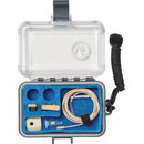 VOICE TECHNOLOGIES VT403WA MICRO omnidirectionnel, étanche, haut SPL, avec accessoires/boîtier, beige