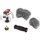 RYCOTE 046023 KIT AUDIO pour Zoom H6, avec suspension/bonnette/poignée