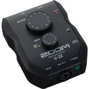 ZOOM U-22 USB INTERFACE AUDIO 2x2, entrée micro/ligne, fantôme +48V, alimenttée batterie/bus