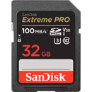 SANDISK SDSDXXO-032G-GN4IN EXTREME PRO 32GB CARTE MEMOIRE SHXC UHS-I, classe 10, 100MB/s