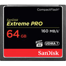 SANDISK SDCFXPS-064G-X46 EXTREME PRO 64GB CARTE MEMOIRE COMPACT FLASH, 160MB/s