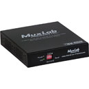 MUXLAB 500759-RX EXTENDER VIDEO RECEPT.MUR VIDEO 4K sur IP, PoE, portée multipoint à multipoint 100m