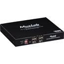 MUXLAB 500800-RX EXTENDER VIDEO récepteur, KVM HDMI sur IP, PoE, 4K/60, portée 100m