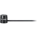 SHURE WL183M MICROPHONE cravate, condensateur, omnidirectionnel, connecteur TA4F, noir
