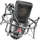 NEUMANN TLM 103 MICROPHONE KIT STUDIO avec suspension élastique EA 1, noir