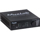 MUXLAB 500217 AMPLI AUDIO ponté 100W/4, 2x 50W/8, entrée ligne, sortie liaison, RS232, IR, IP