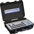 AUDIOPRESSBOX APB-216 C-D SPLITTER DE CONF. portable, Dante, actif, 2x16, alim externe/accu, noir