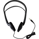 LISTEN TECHNOLOGIES LA-165 HEADPHONES Dual ear, 3.5mm jack, foam earpads