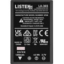 LISTEN TECHNOLOGIES LA-365 ACCUS, Lithium-ion