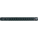 DRAWMER LA12 AMPLI DE DISTRIBUTION audio, 1x entrée stéréo, 12x sorties stéréo, asym., 1U