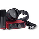 FOCUSRITE SCARLETT SOLO STUDIO 4TH GEN INTERFACE AUDIO pack avec micro, cordon et casque