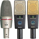 AKG - MICROPHONES - Grand diaphragme, condensateurs 