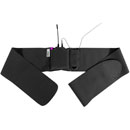 URSA STRAPS WAIST STRAP Small, grande poche verticale, 81cm, noir