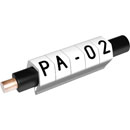 PARTEX MARQUEURS DE CABLE PA02-250CC.9 1.3à 3 mm, numéro 9, blanc, pack de 250