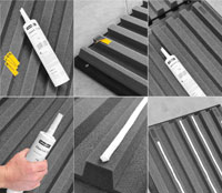 ARTNOVION - SYSTÈMES DE FIXATIONS - Pour traitement acoustique