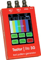 LYNX - TESTOR LITE 3G - GÉNÉRATEUR DE MIRE VIDÉO SDI ET DE TONALITÉ TEST