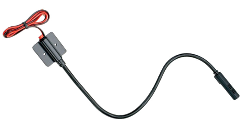 Lampe col de cygne à LED avec connecteur USB pour console