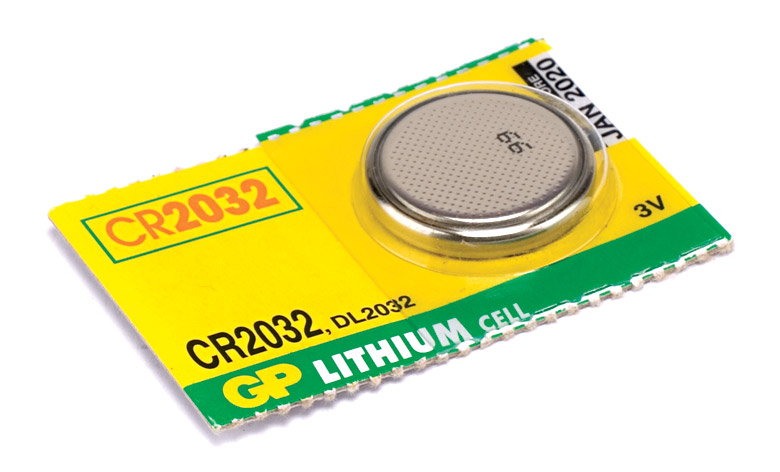 Pile bouton lithium GP CR 2032 3V